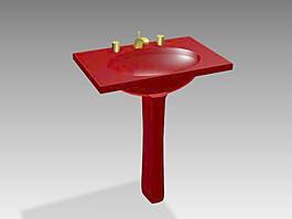 臺(tái)盆3d模型衛(wèi)生間用品裝修效果圖 142