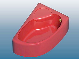 浴缸3d模型衛生間用品裝修效果圖 12