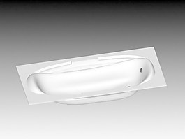 浴缸3d模型卫生间用品模型 10