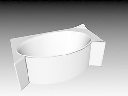 浴缸3d模型3D衛(wèi)生間用品模型 67
