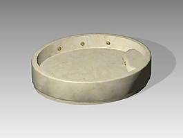 浴缸3d模型衛生間用品設計圖 46