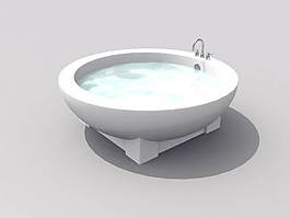 浴缸3d模型衛生間用品裝修效果圖 64