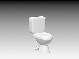 坐便器3d模型衛(wèi)生間用品設(shè)計(jì)素材 4