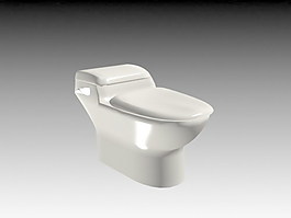 坐便器3d模型衛生間用品模型 25