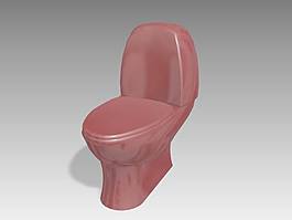 坐便器3d模型衛生間用品模型 74