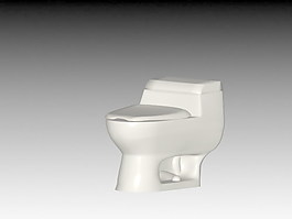 坐便器3d模型衛生間用品模型 33