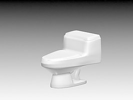 坐便器3d模型衛(wèi)生間用品模型 37