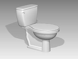坐便器3d模型衛(wèi)生間用品模型 81