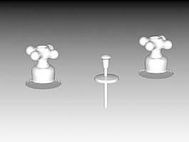 坐便器3d模型衛(wèi)生間用品模型 30