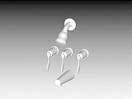 坐便器3d模型衛(wèi)生間用品設(shè)計圖 127