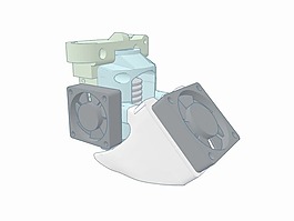 solidoodle E3D擠出機(jī)裝配混搭設(shè)計(jì)轉(zhuǎn)速。一個(gè)