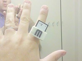粗短的ring-a-thing SD卡環(huán)