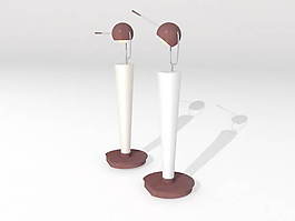 臺(tái)燈3d模型燈具3d素材 33