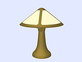 臺(tái)燈3d模型燈具3d素材 162