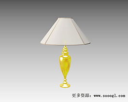 臺(tái)燈3d模型燈具3d素材 178