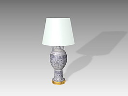 臺(tái)燈3d模型燈具3d素材 212