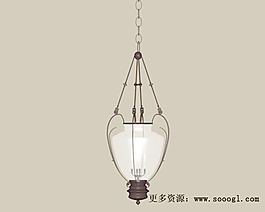 吊灯3d模型灯具3d素材 88