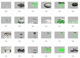 花燈3d模型燈具3d素材 71