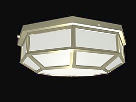 吸頂燈3d模型燈具3d模型 45