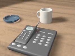 电话3d模型电器设计素材 3