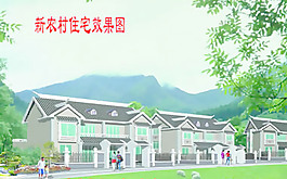 農(nóng)村小康住宅方案CAD圖紙-13