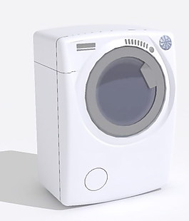 洗衣机3d模型电器3d素材 18