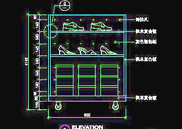 鞋帽類道具圖塊、cad詳圖免費(fèi)下載20090313更新-23