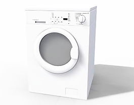 洗衣机3d模型电器3d模型 23