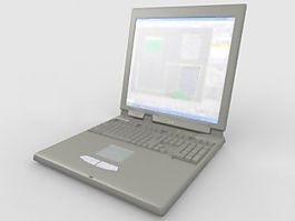 笔记本电脑3d模型电器3d模型 2