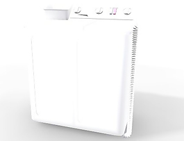 洗衣机3d模型电器模型图片 21