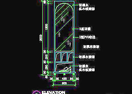 商場(chǎng)裝修施工圖紙、服裝類道具cad詳圖免費(fèi)下載20090312更新-38