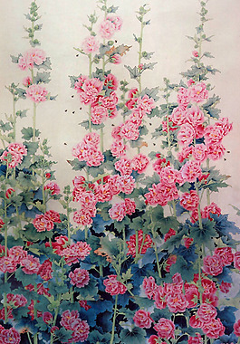 红色花朵素材