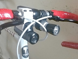 輪廓高清攝像機(jī)車把安裝