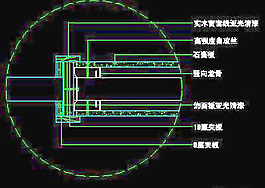隔墻cad詳圖、裝飾構(gòu)造cad詳圖、裝修施工圖紙免費下載-17