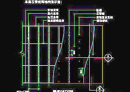 隔墻cad詳圖、裝飾構(gòu)造cad詳圖、裝修施工圖紙免費下載-1
