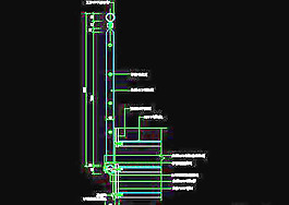 樓梯cad詳圖、裝飾構(gòu)造cad詳圖素材20090310更新-30