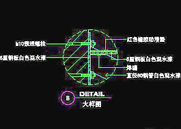 樓梯cad詳圖、裝飾構(gòu)造cad詳圖素材20090310更新-25