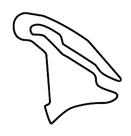奈沃斯賽道Magny-Cours賽道的剪貼畫