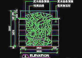精品餐飲類空間實(shí)例、西餐廳cad詳圖素材20090306更新-13
