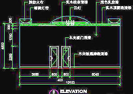精品餐飲類空間實例、風味餐廳cad詳圖素材免費下載-16