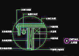 精品餐飲類空間實(shí)例、西餐廳cad詳圖素材20090306更新-20