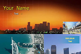 迪拜旅游風光PPT