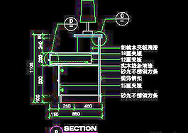 總臺(tái)詳圖、賓館實(shí)例cad詳圖素材20090301更新-27