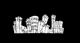 滑稽的城市建筑之卡通城市特效