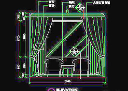 標(biāo)準(zhǔn)客房詳圖、賓館實(shí)例cad詳圖素材20090228更新-7