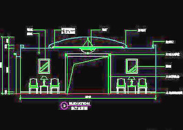 總統套房-賓館實例cad詳圖素材-19