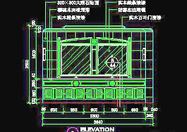 總統(tǒng)套房-賓館實(shí)例cad詳圖素材-30