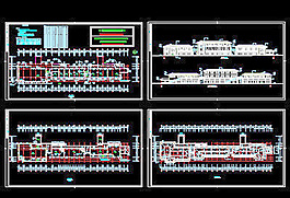 街面店鋪設(shè)計(jì)建筑圖CAD建筑設(shè)計(jì)施工圖