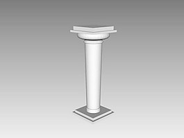 歐式構(gòu)件3d模型下載歐式素材 32