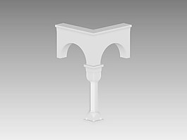 歐式構(gòu)件3d模型下載歐式素材 33